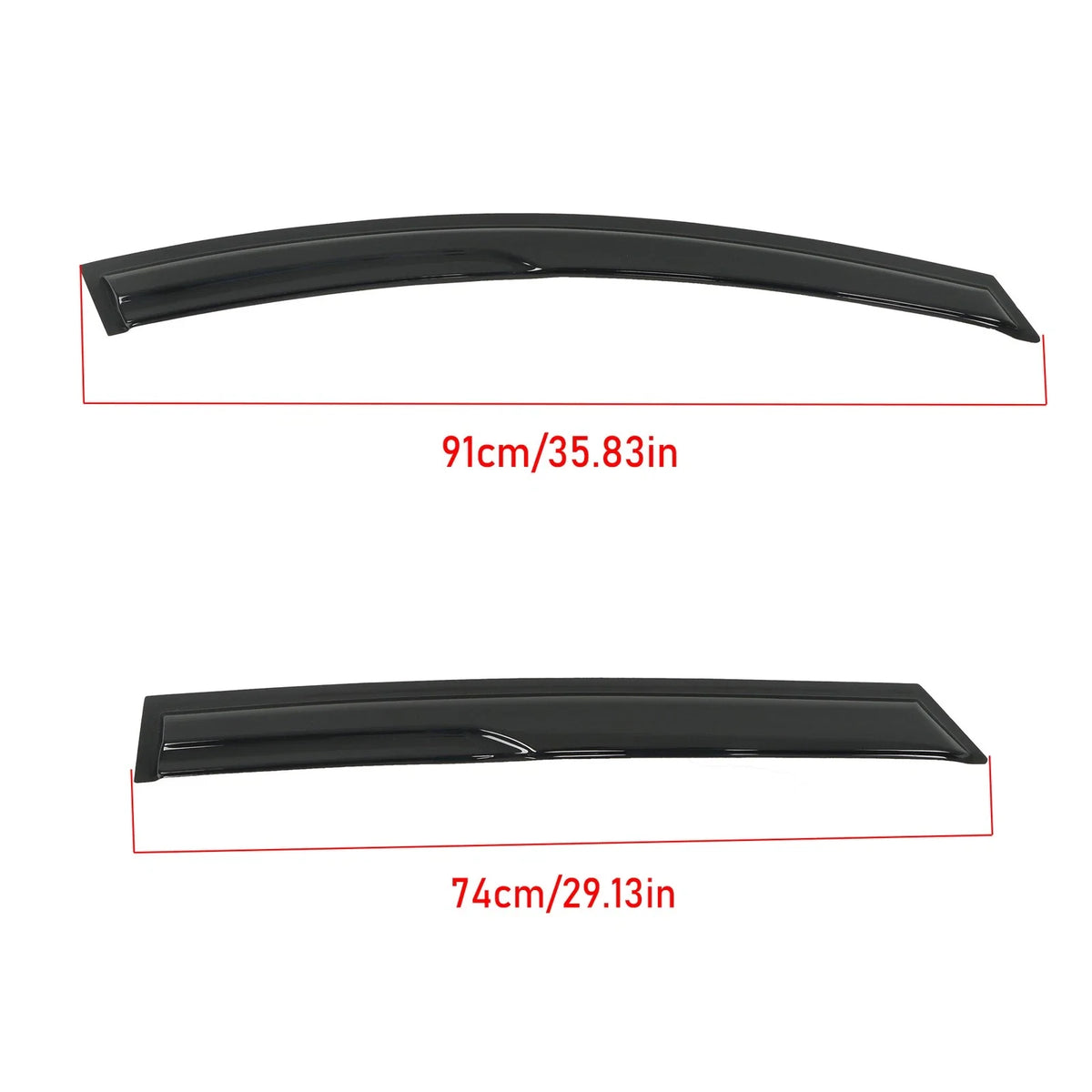 Out-Channel Window Visor Rain Guards for Kia K5 (2021–2024)