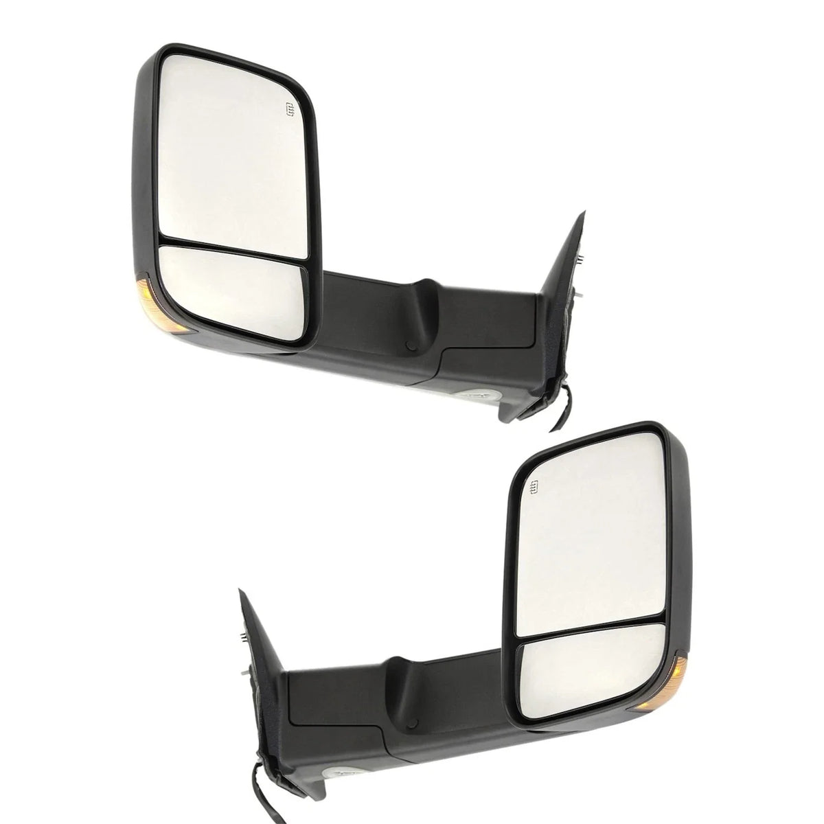 Tow Mirror Set - Power Heated with Puddle for Ram 1500 (2011–2012)