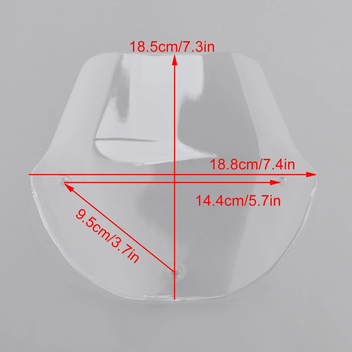 Windshield Windscreen + Bracket for Suzuki GSX-8S (2023–2024)