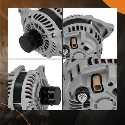 140A 6-Groove Alternator for 2.0L 2.4L Jeep Compass Patriot (2007-2017)