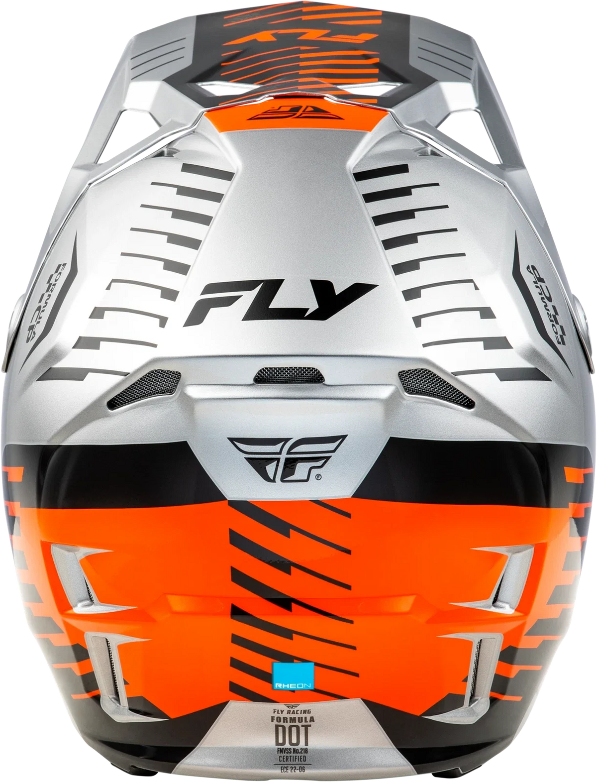 Fly Racing Formula CP Slice Helmet for Offroad (2X-Large) Grey/Orange