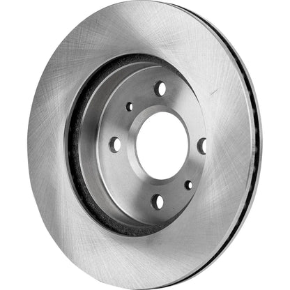 Front Brake Rotor Solid for Saturn SC2 1993 to 2002