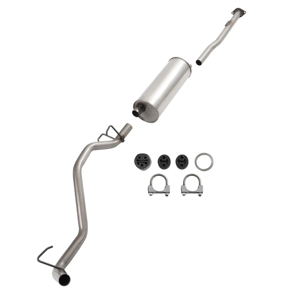 Tail Pipe Muffler Exhaust System for Toyota Tacoma Regular Cab 1995-1999