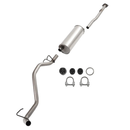 Tail Pipe Muffler Exhaust System for Toyota Tacoma Regular Cab 1995-1999