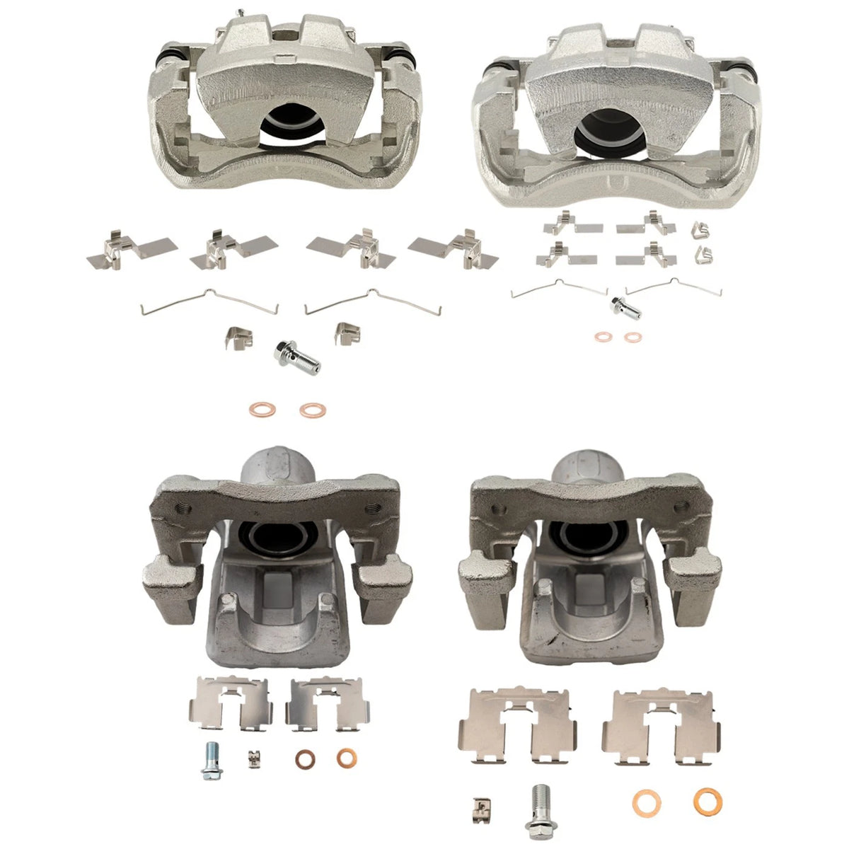 Brake Calipers 4-Wheel Set for Lexus ES350, Toyota Camry, Avalon (2007–2012)