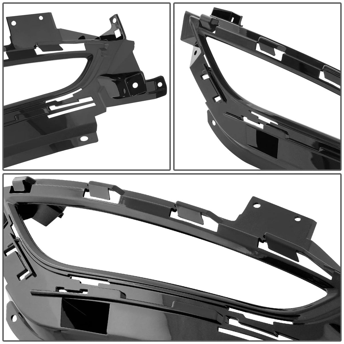 Fog Light Trim for Chrysler 200 (2015–2017) - Driver Left, Black