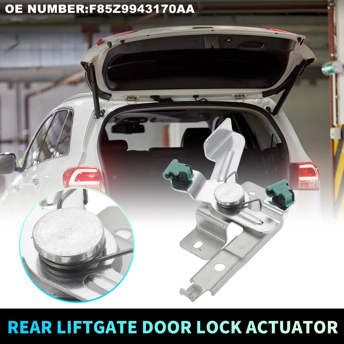 Rear Liftgate Door Lock Actuator Motor for Ford F-150 (1998–2004) No.F85Z9943170AA