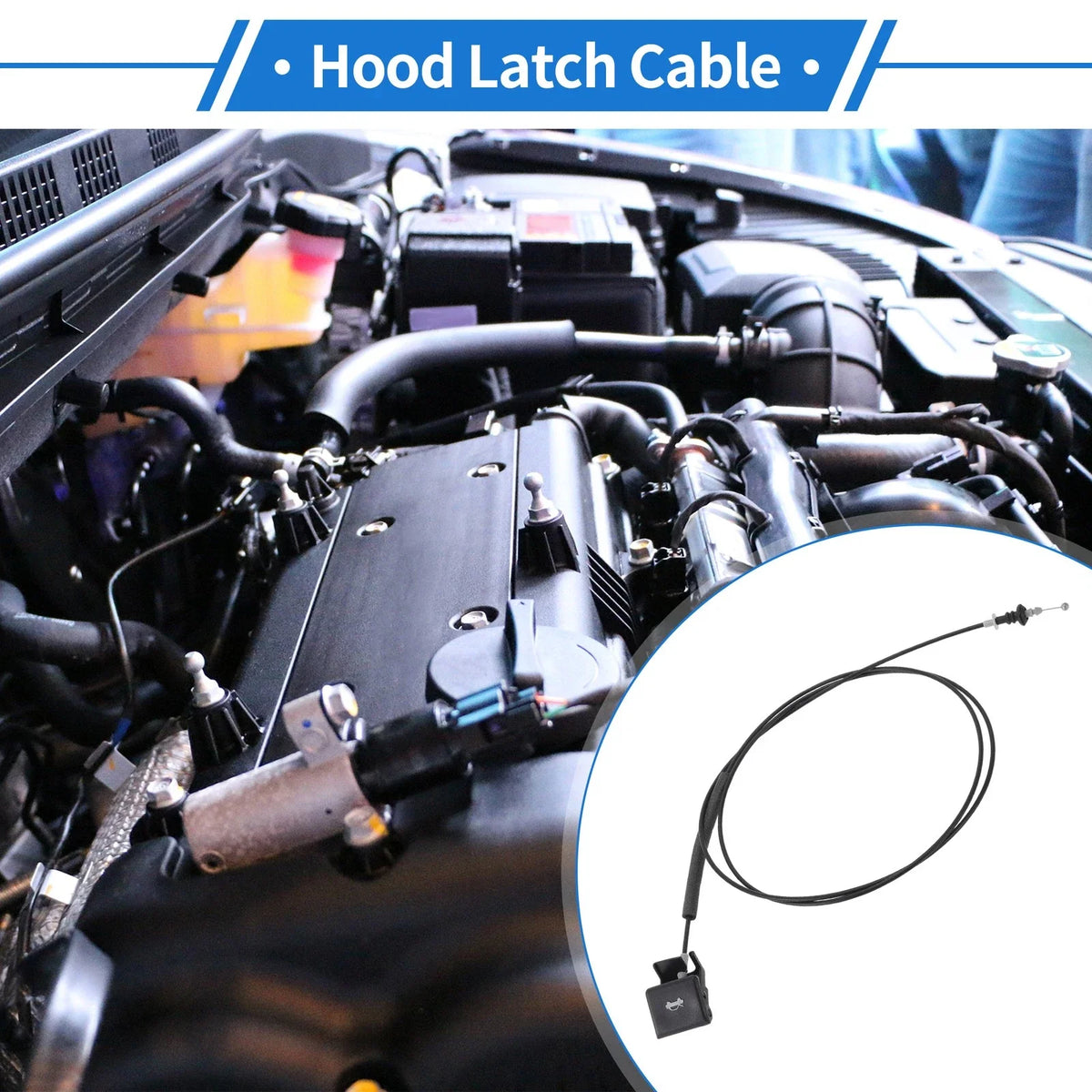 Hood Release Cable No.BELG56720 for Mazda 3 (2019–2022)