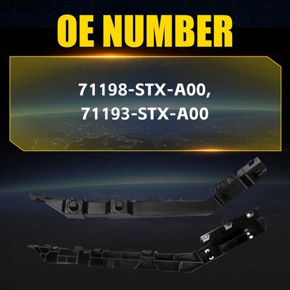 Front Bumper Support Bracket Pair for Acura MDX (2007–2013)