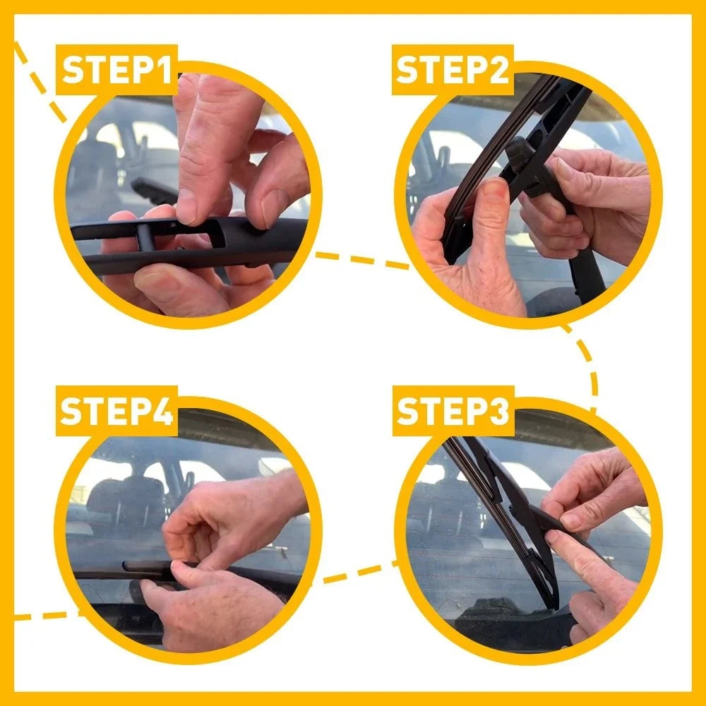 2X Wiper Rubber Insert Set for Honda CR-V (2012–2016) 12-16 Inserts