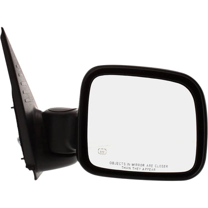 Black Heated Power Mirror for 2002-2007 Jeep Liberty Passenger Side