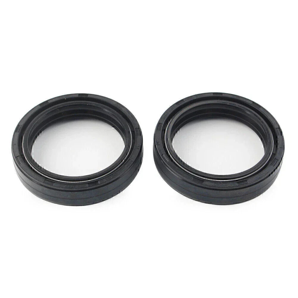 Motorcycle Front Fork Damper Oil Seal - Black Nitrile