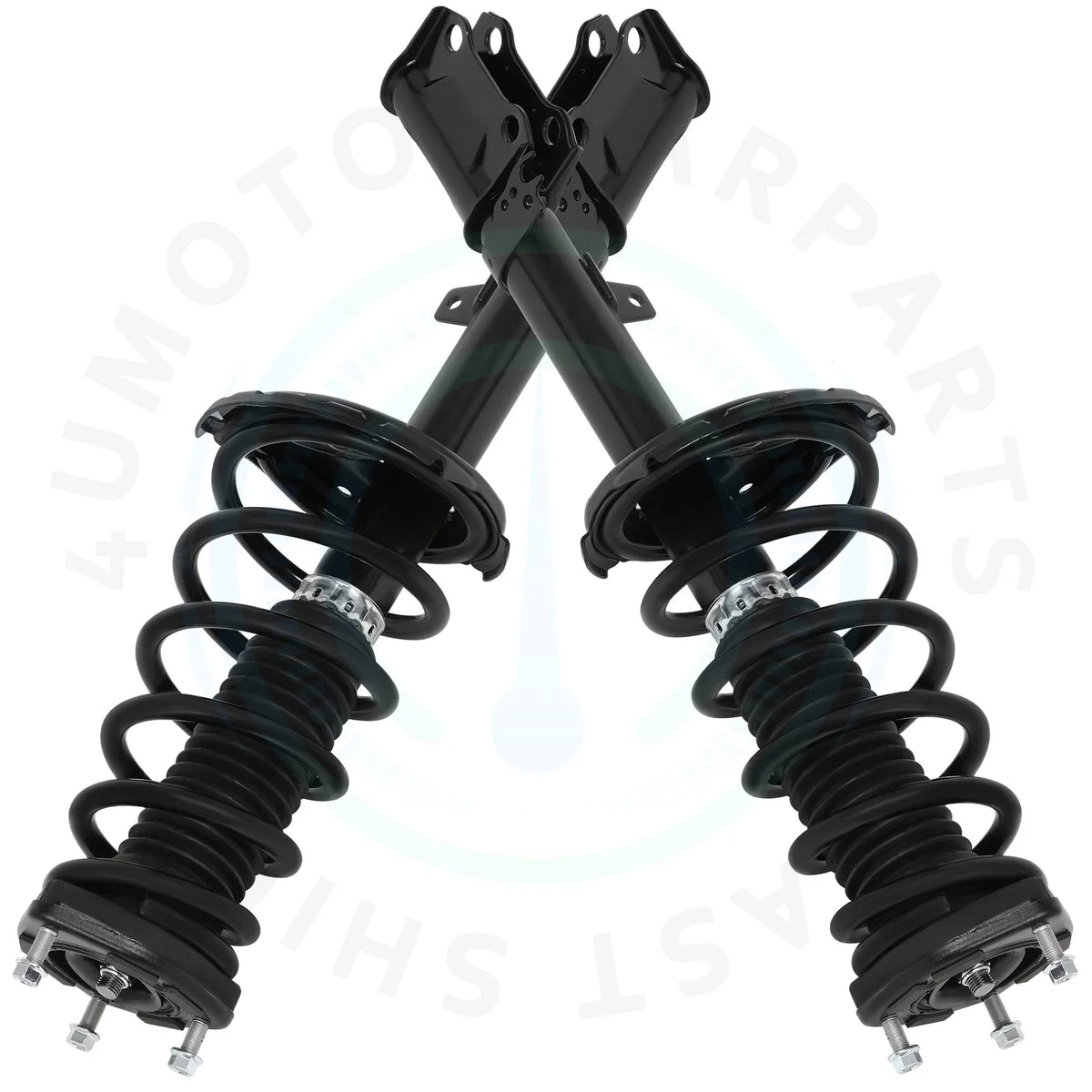 2X Rear Complete Struts & Coil Spring for Toyota Venza (2009–2012)