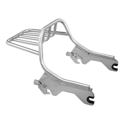 Chrome Mount Luggage Rack for Harley Softail Low Rider Sport Glide (2018–2025)