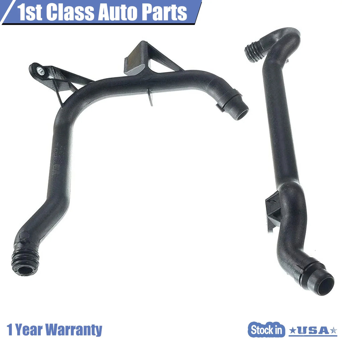 Engine Heater Inlet Water Coolant Pipe w/ O-Rings for BMW 525i 530i Z3 Z4 (1996–2006)