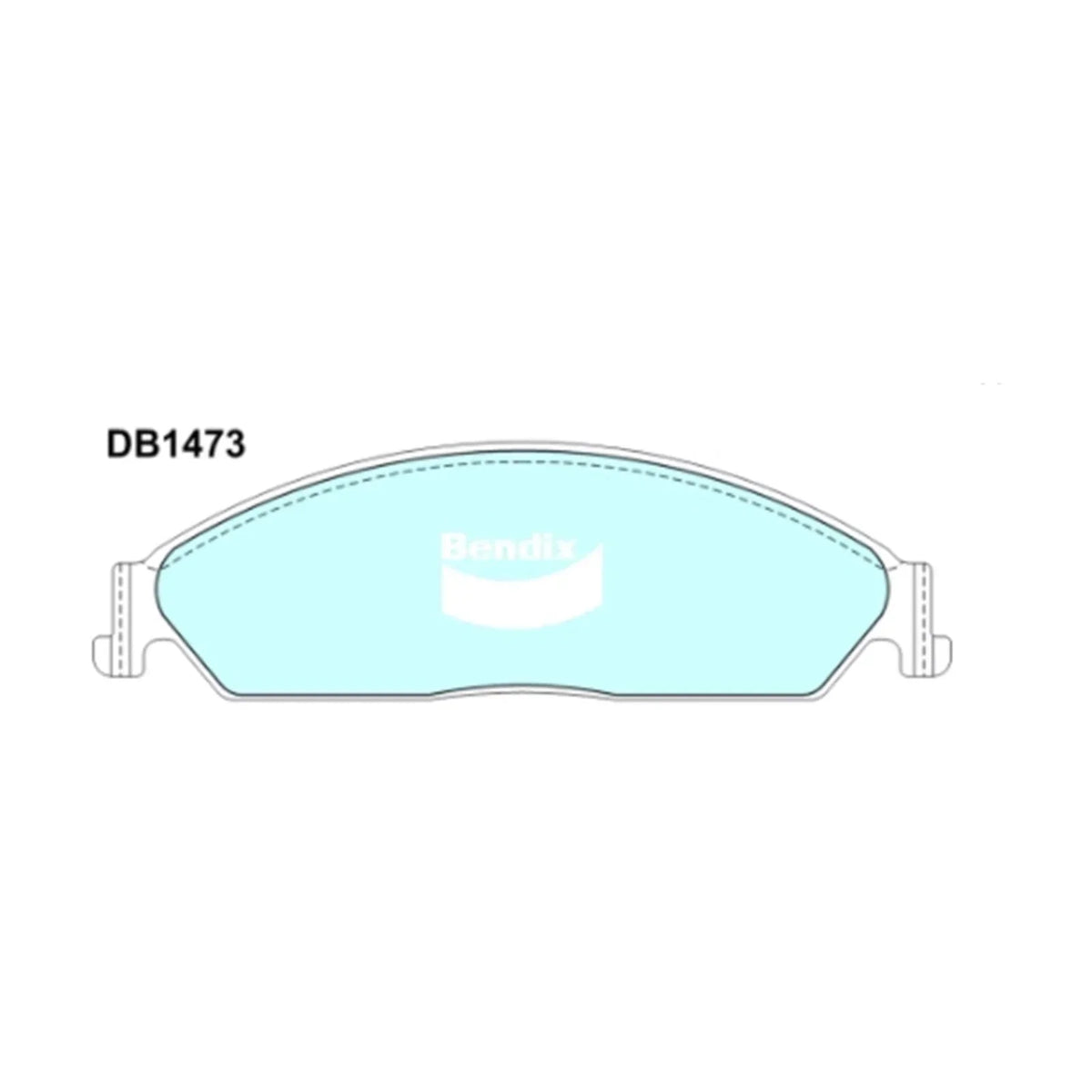 Front Brake Pad Set for Ford Barra BA BF 2003-2007 Disc