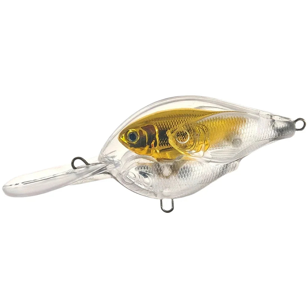 Crankbait Lure for Freshwater Fishing (Realistic Fish Shape, Lifelike Swim Action)