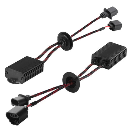 LED H13 Headlight Decoder - 2X Canbus Anti Flicker Resistors