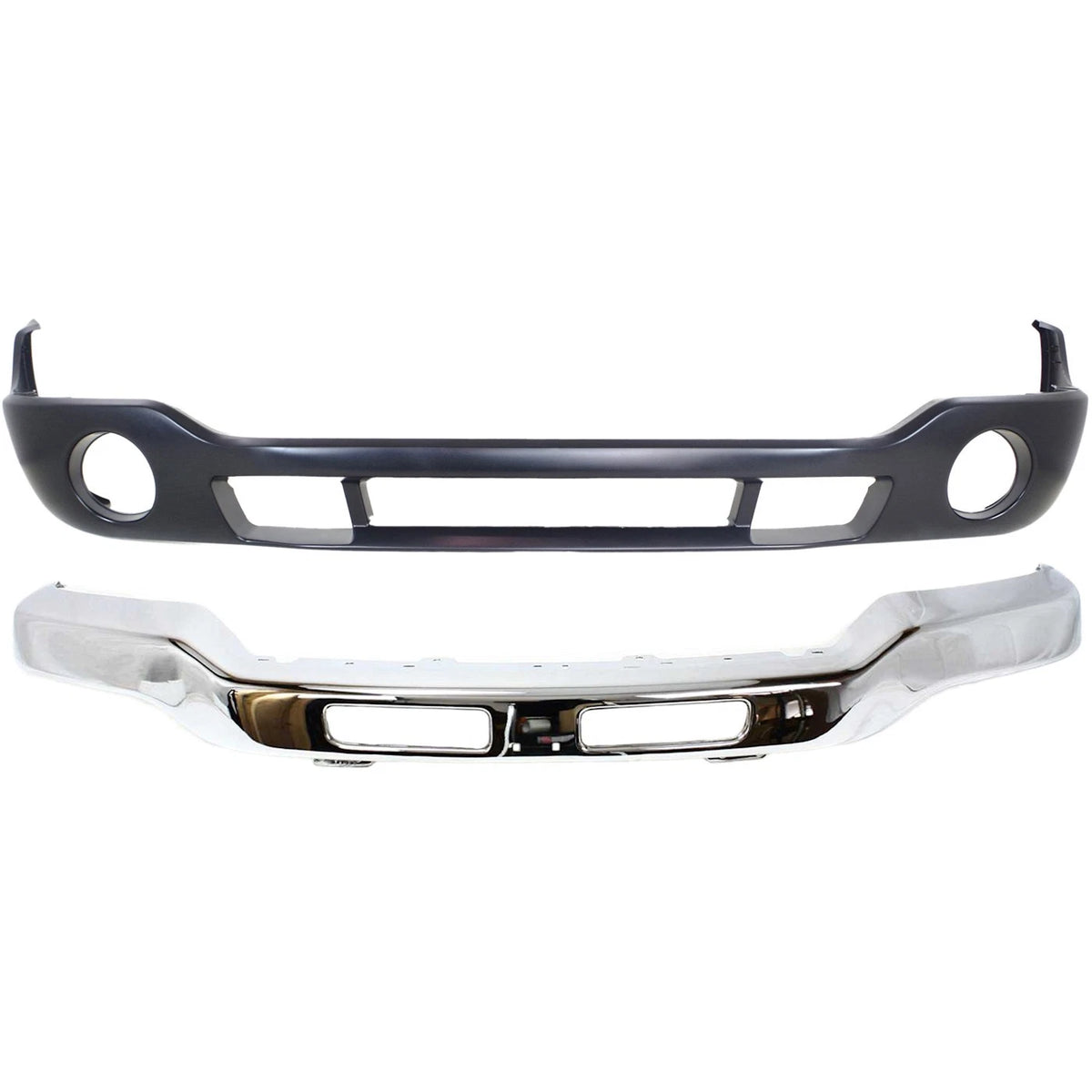 Front Bumper Face Bar for GMC Sierra 1500 2500 HD 3500 Classic (2007–2010)