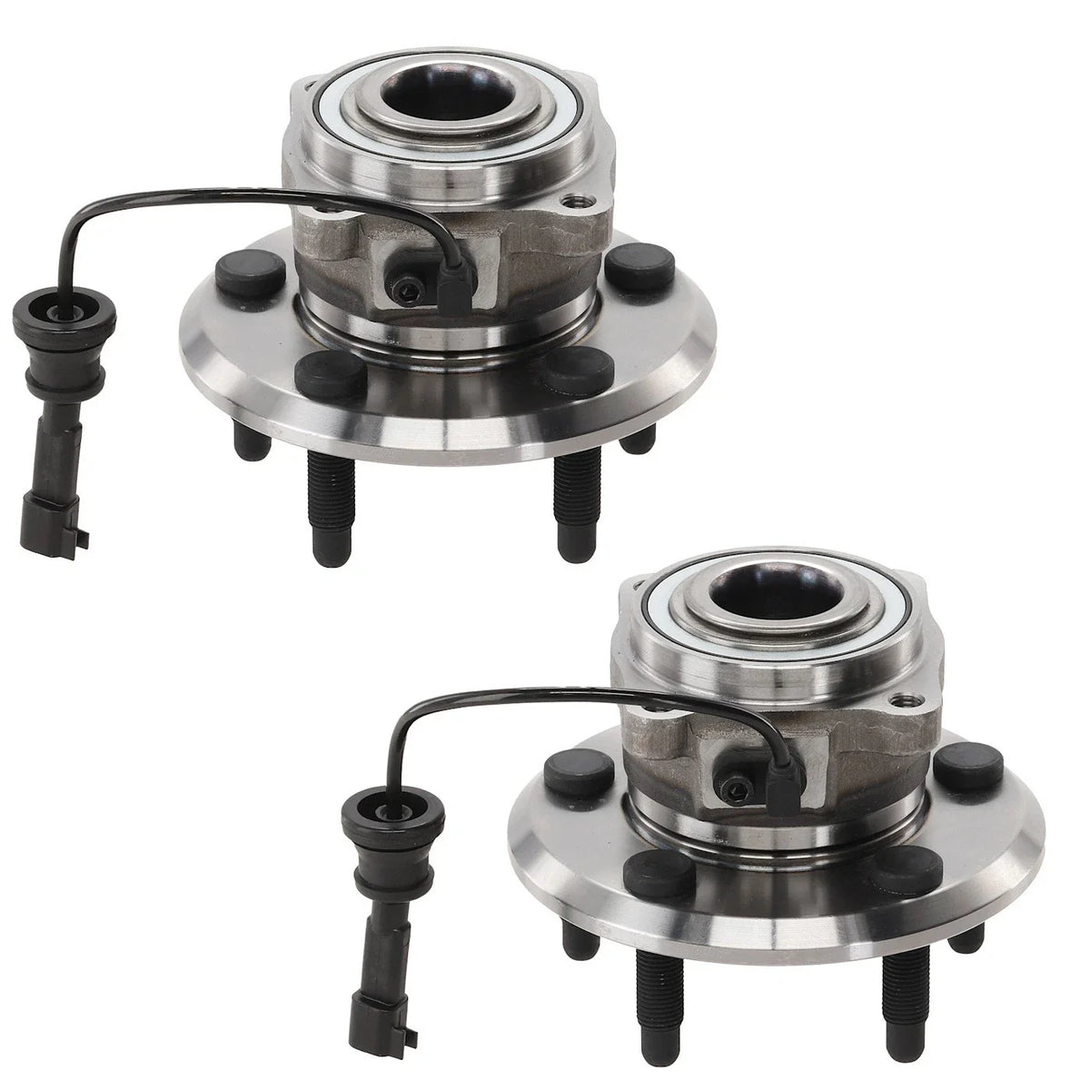 Set of 2 Wheel Hubs for Chevrolet Equinox (2010–2017) Rear 5 Lug