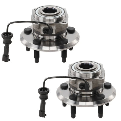 Set of 2 Wheel Hubs for Chevrolet Equinox (2010–2017) Rear 5 Lug
