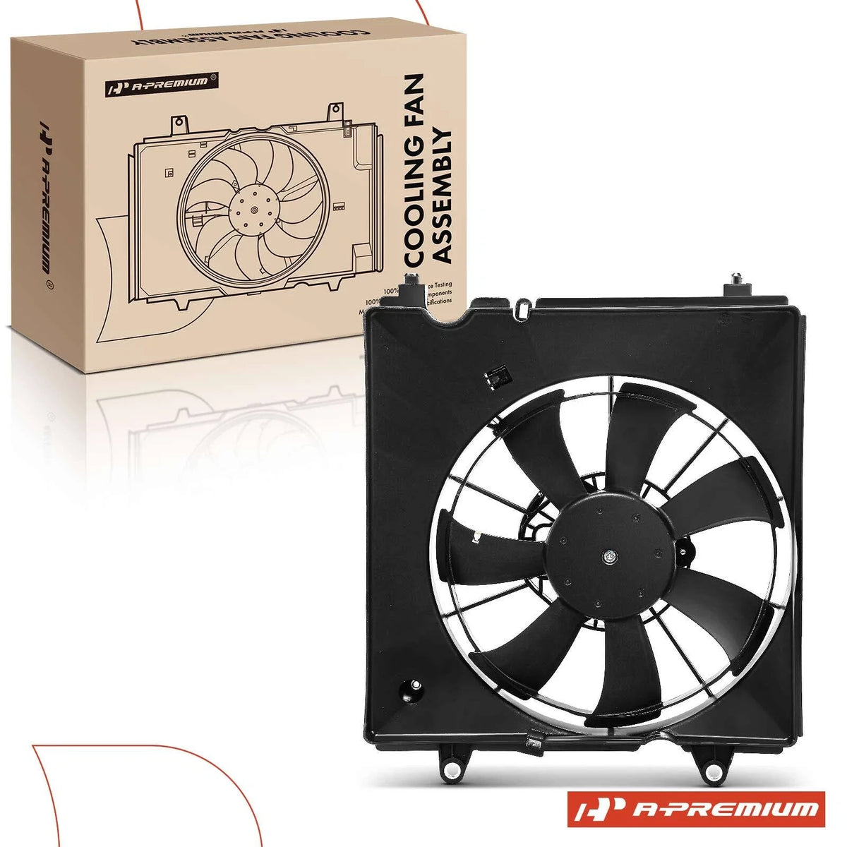 Cooling Fan Assembly with Shroud for Honda Insight (2019–2022)