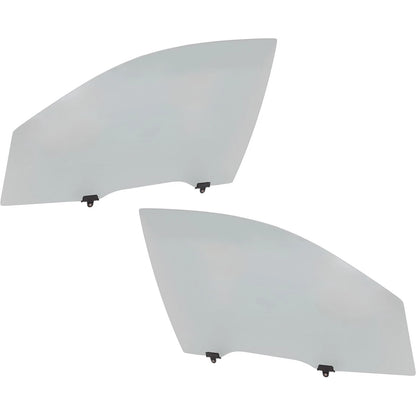 Set of 2 Door Glasses for Left Right Pair