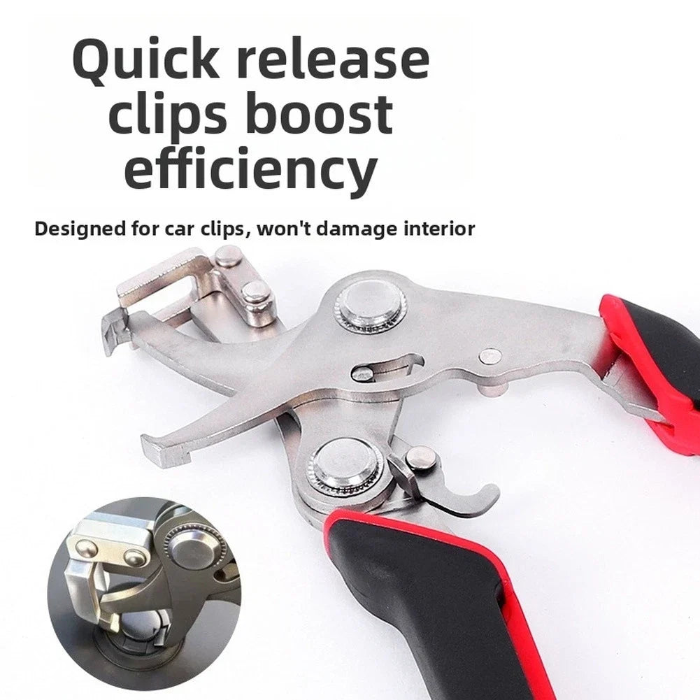 Auto Clip Removal Tool for Floor Mat, Engine Cover, Door Trim Fasteners