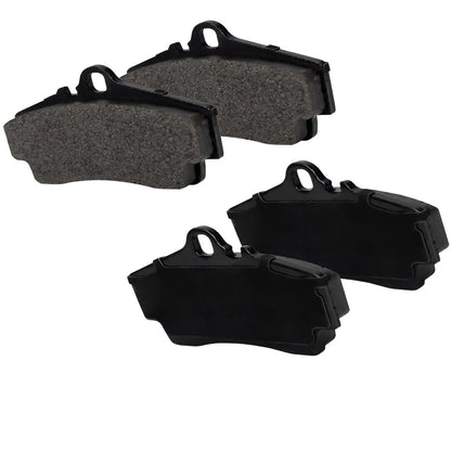 Set of 4 Semi-Metallic Rear Brake Pads for Porsche 911 (1999–2008)