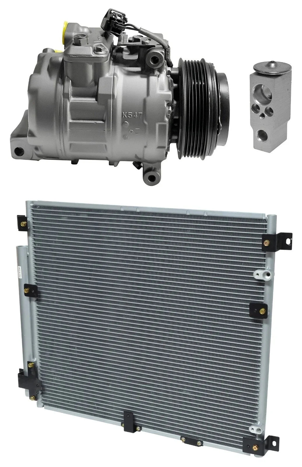 AC Compressor Kit With Condenser for Cadillac STS 3.6L (2009–2011)
