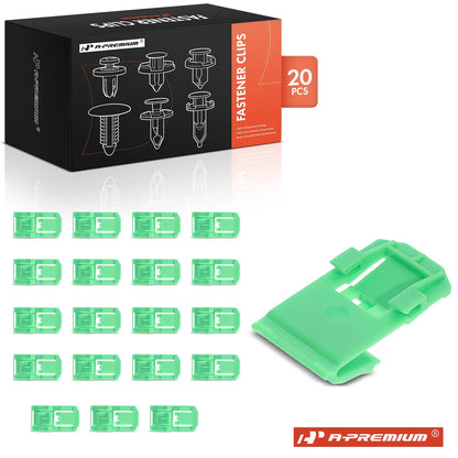 20Pcs Nylon Door Belt Moulding Retainer Clips for Honda