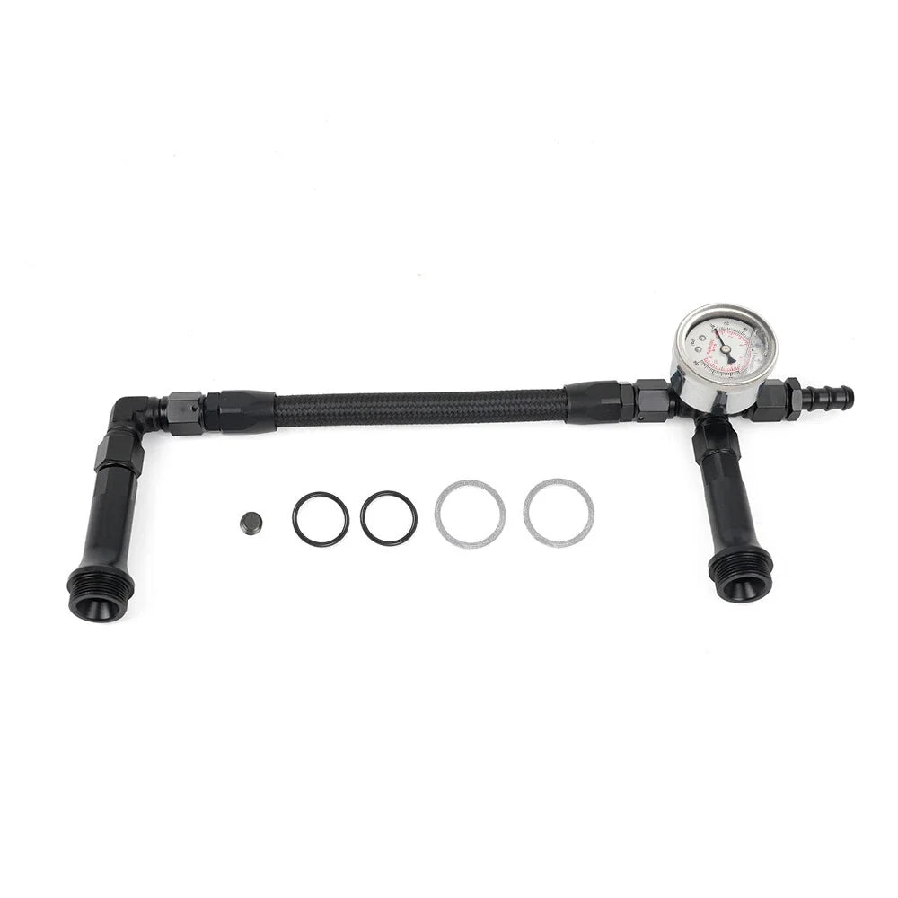 Braided 6AN Fuel Line for Holley 4150 Carburetor Dual Feed