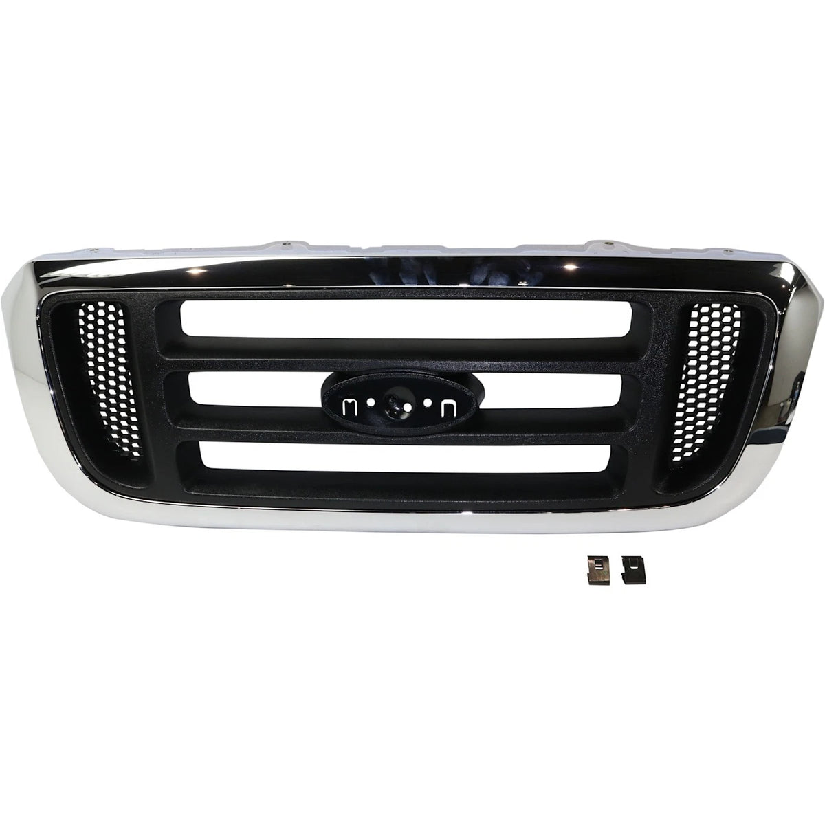 Grille for Ford Ranger (2004–2005) Chrome Shell with Black Insert