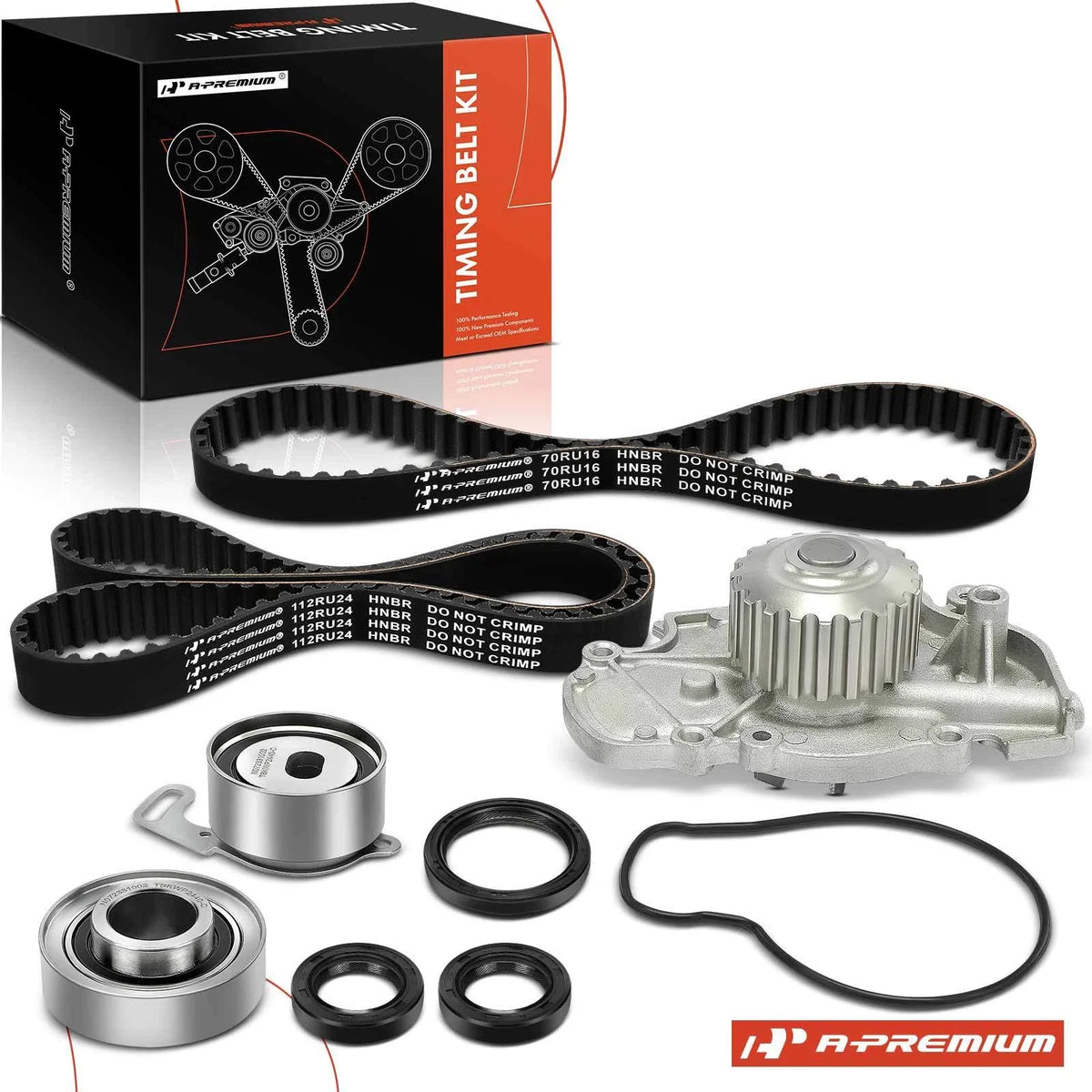 7X Timing Belt & Water Pump Kit for Honda Accord Odyssey (1994–2002)