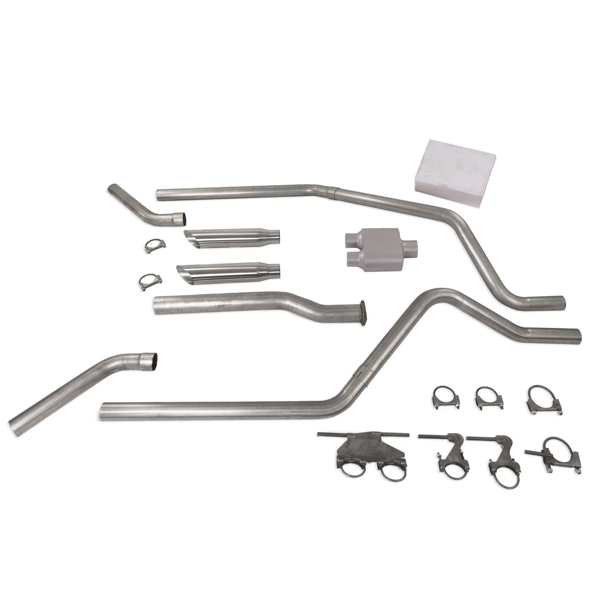 2.5" Muffler Dual Exhaust for Dodge Ram 1500 SC T Cnr E (2019-2025)