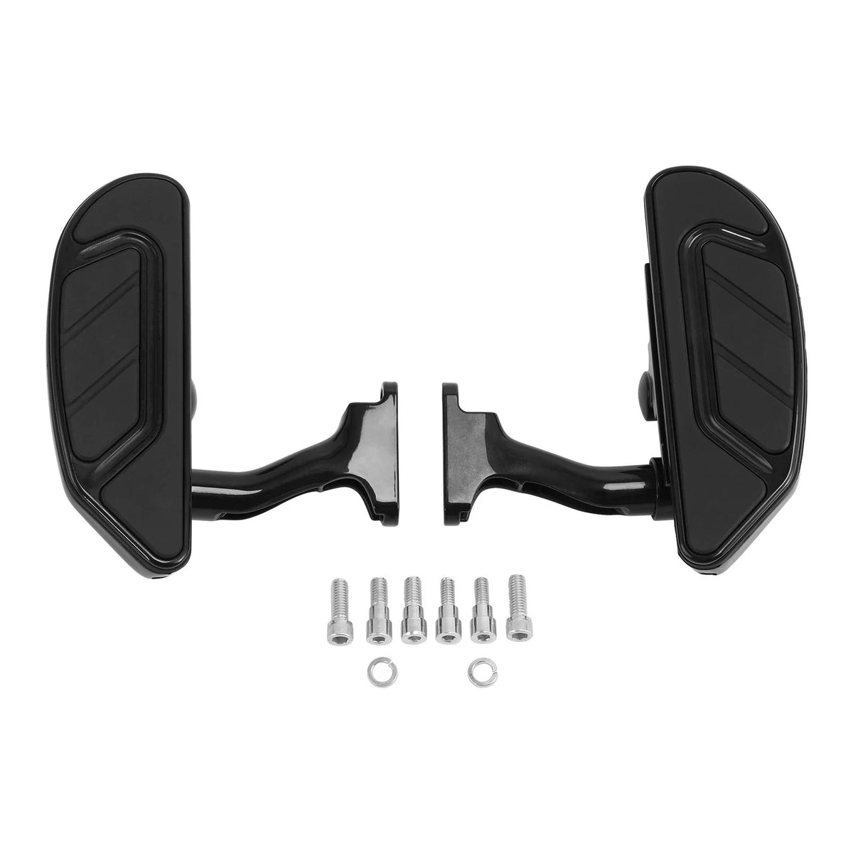 Passenger Footboard Floorboard for Harley Street Road Glide King (1993–2024) Black