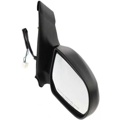 Textured Black Right Manual Folding Power Mirror for Mazda MPV 2002–2006
