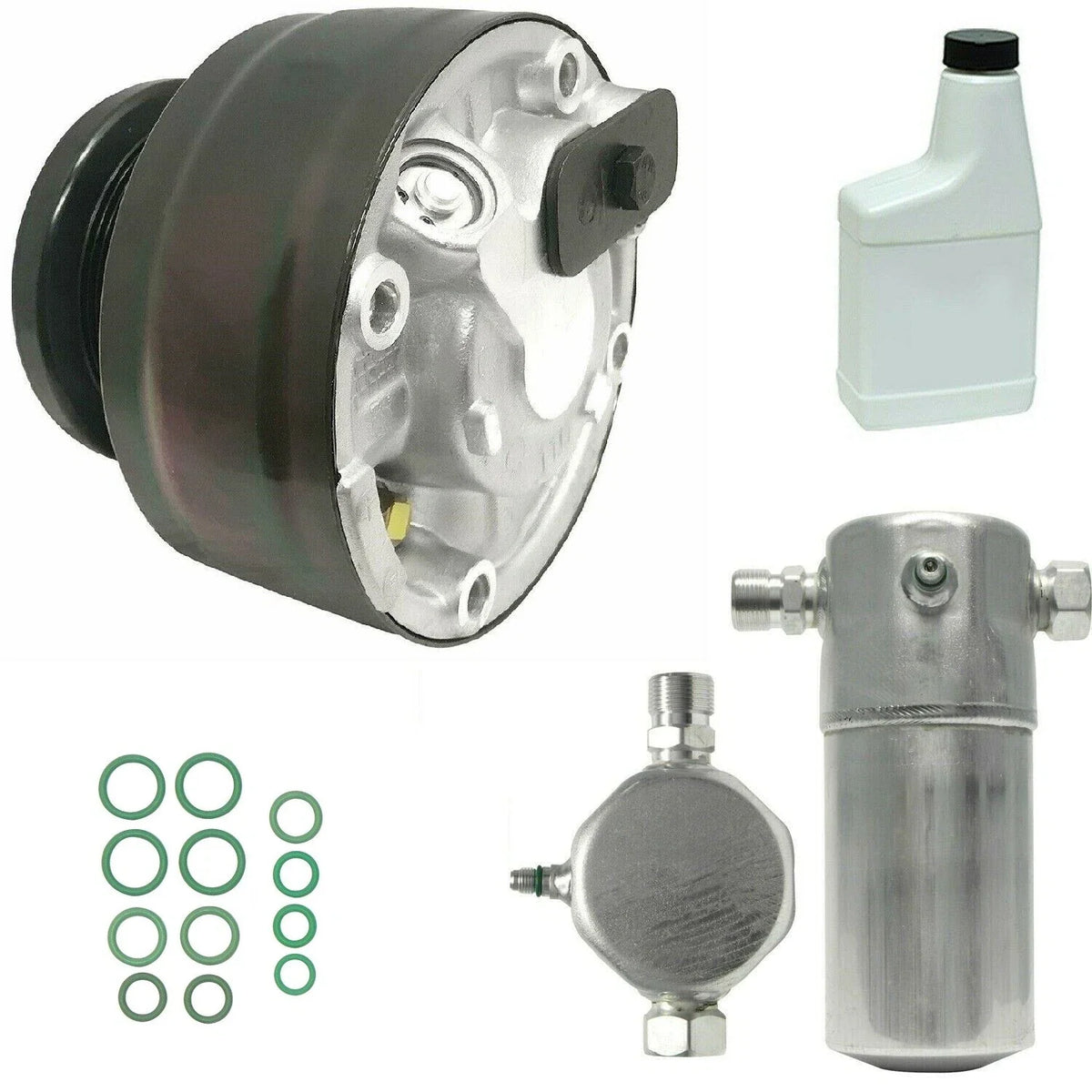 AC Compressor Kit Replacement for Kia Rio (2012–2017)