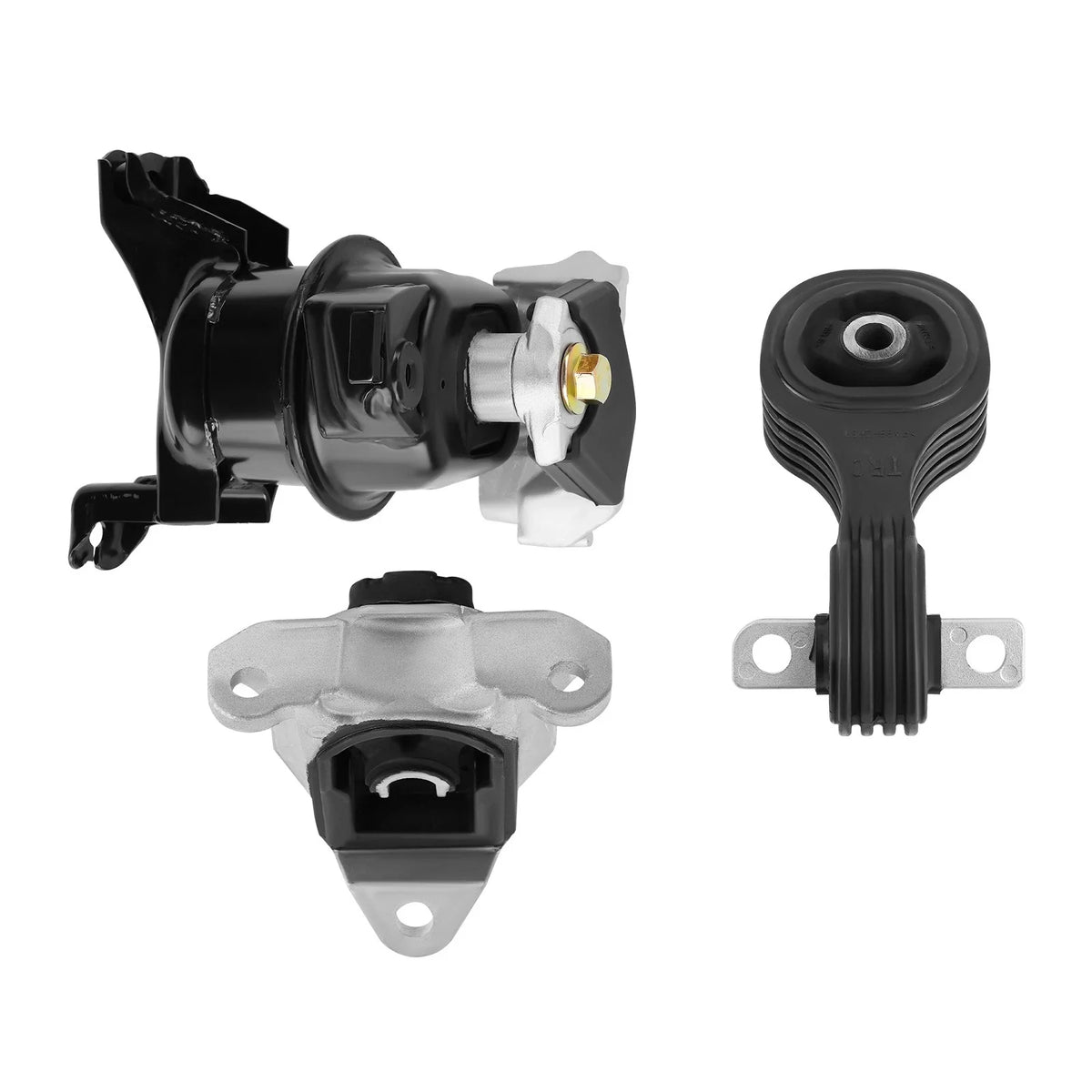 3pc Engine and Transmission Mounts for Honda Civic 1.8L L4 2014-2015
