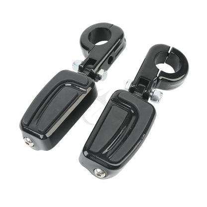 1 1/4" Highway Bar Footpegs for Harley Softail XL1200 XL883 Mount