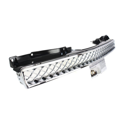 Grille for Chevrolet Tahoe (2007–2014) Chrome Shell/Gray Insert