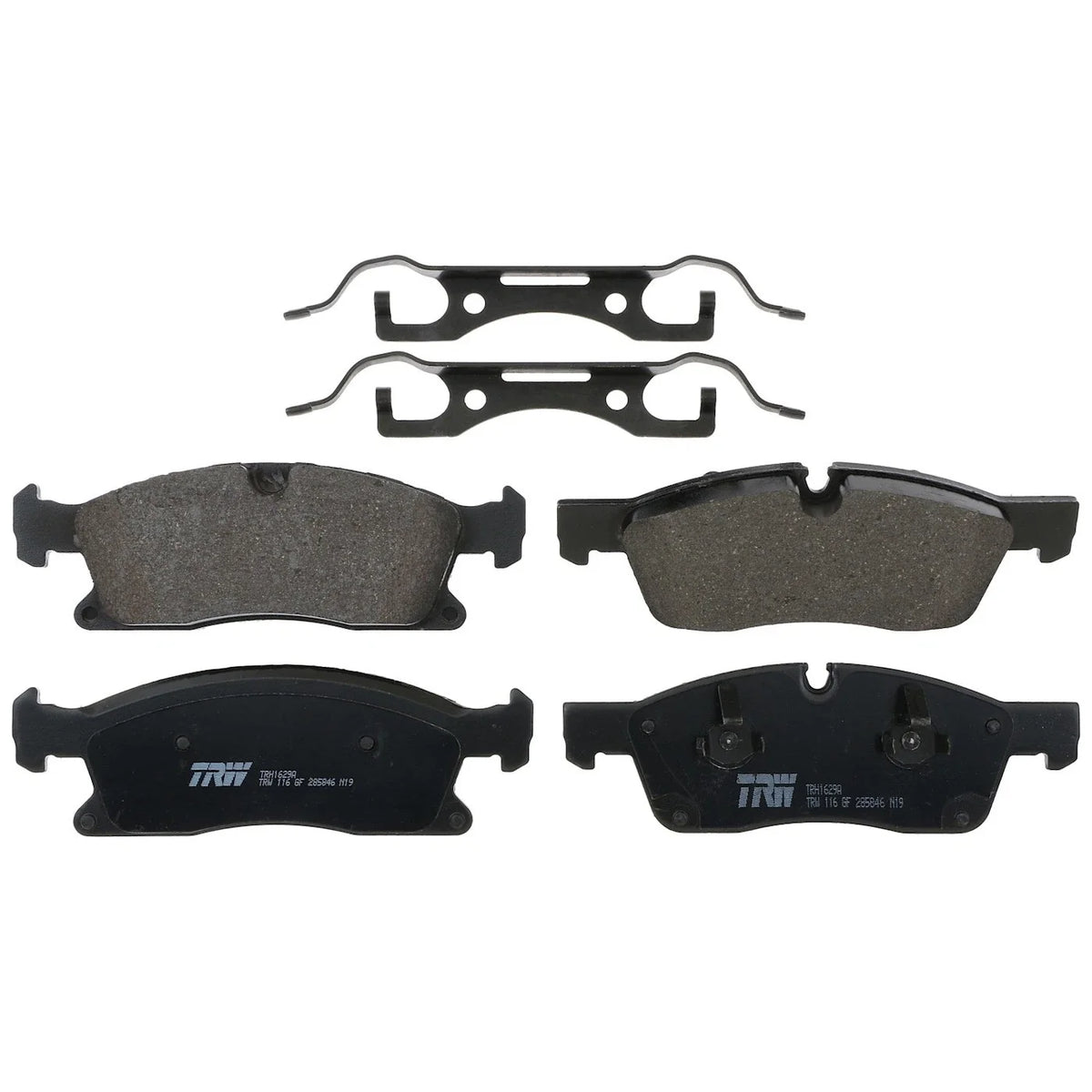 Set of 2 Brake Pad Sets for Jeep Grand Cherokee, Durango