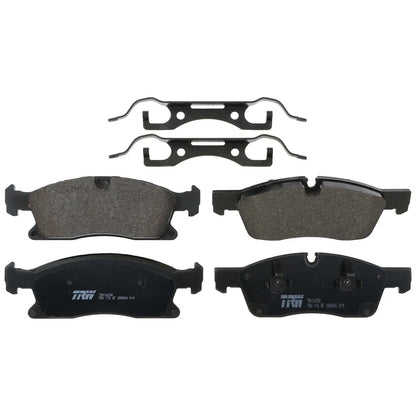 Set of 2 Brake Pad Sets for Jeep Grand Cherokee, Durango