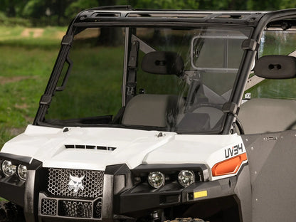 Windshield - Dark Tint, Scratch Resistant for Bobcat UV34 (2018–2023)