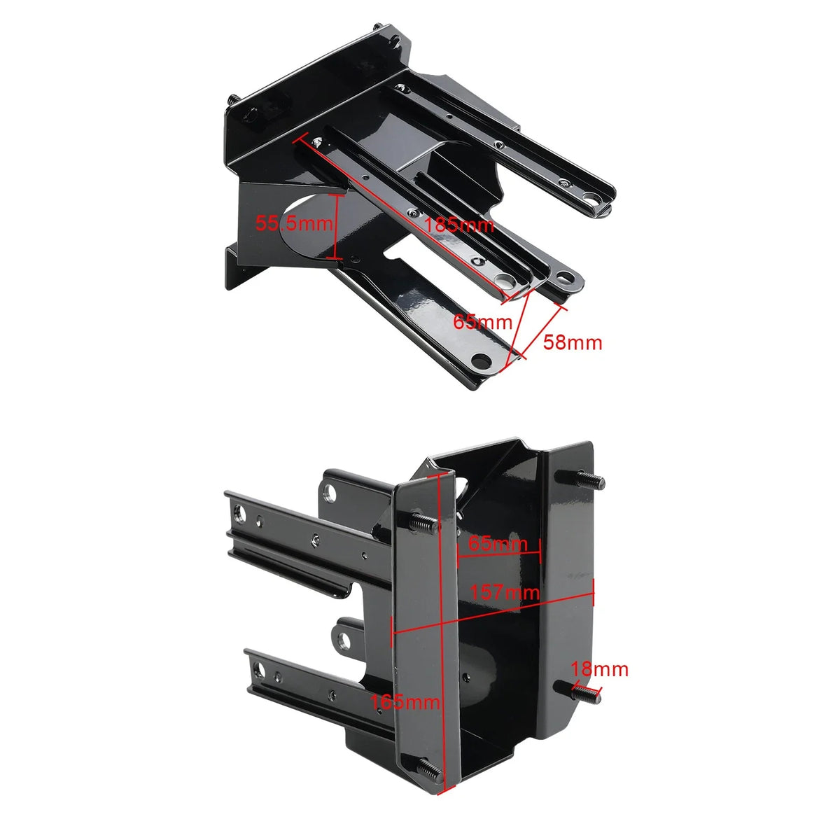Front Fairing Support Mount Brackets for Road Glide (1998–2013)