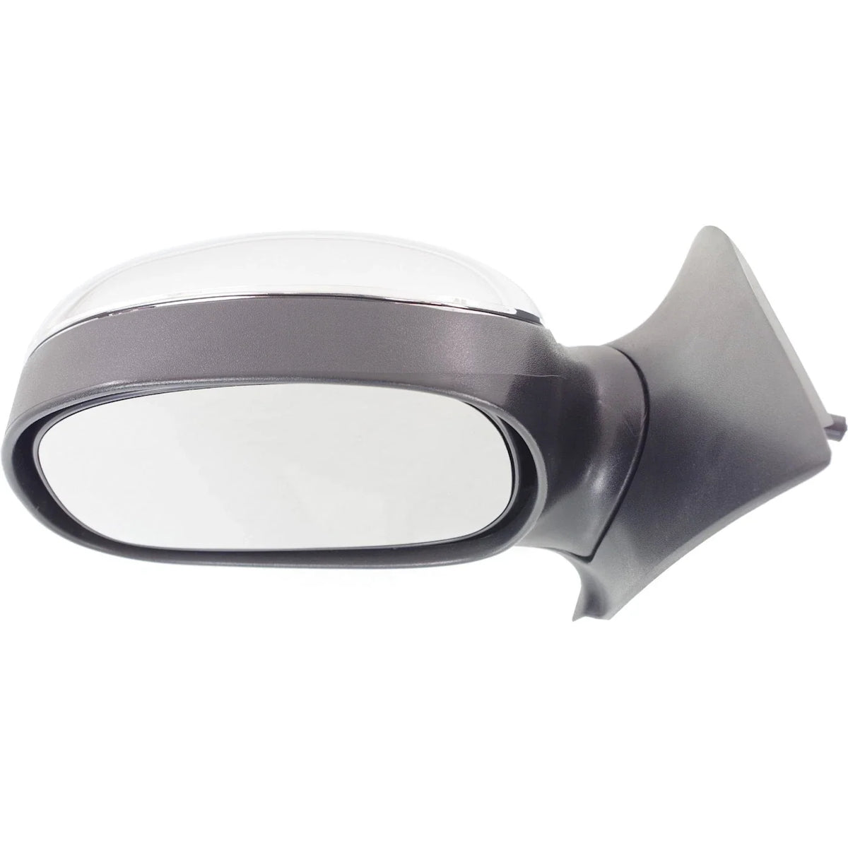 Manual Mirror, Contour Style, Chrome Finish for Ford F-150 1997-2002