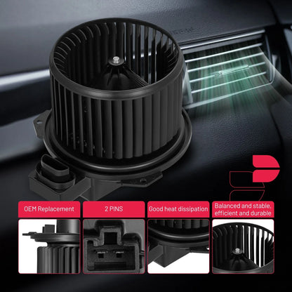 Blower Motor Fan for HVAC in Mazda CX-9 2007-2015 V6 3.7L