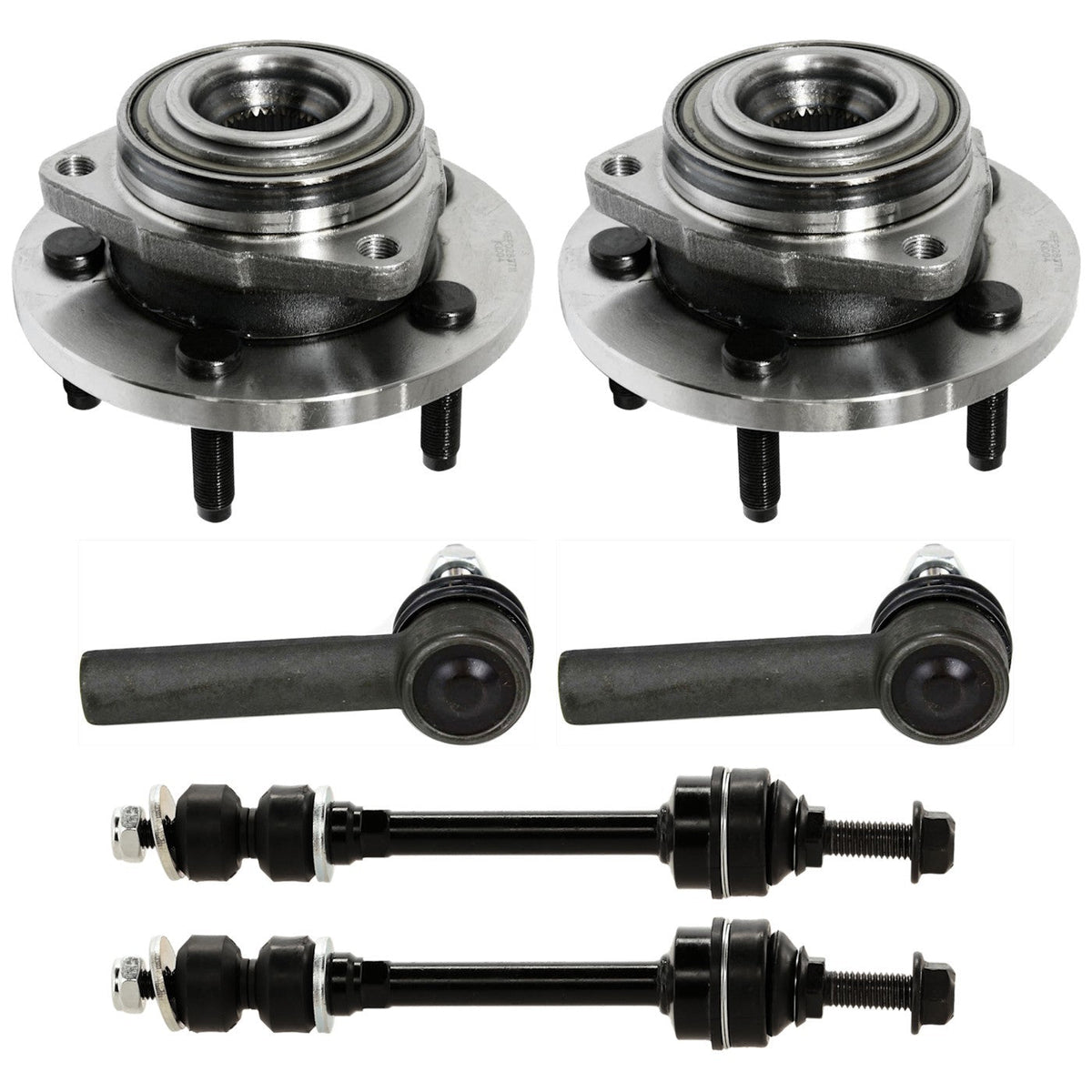Set of 2 Wheel Hubs for Dodge Dakota (Front Left Right)