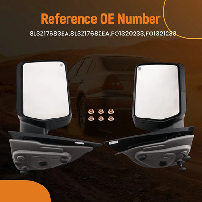 Heated Power Mirror Set for Ford F-150 (2005–2008) 8L3Z17683EA