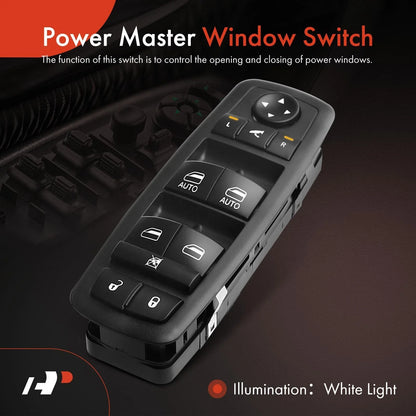2018–2020 Jeep Cherokee Front Left Power Window Switch